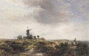 George cole The Windmilll on the Heath (mk37) China oil painting reproduction